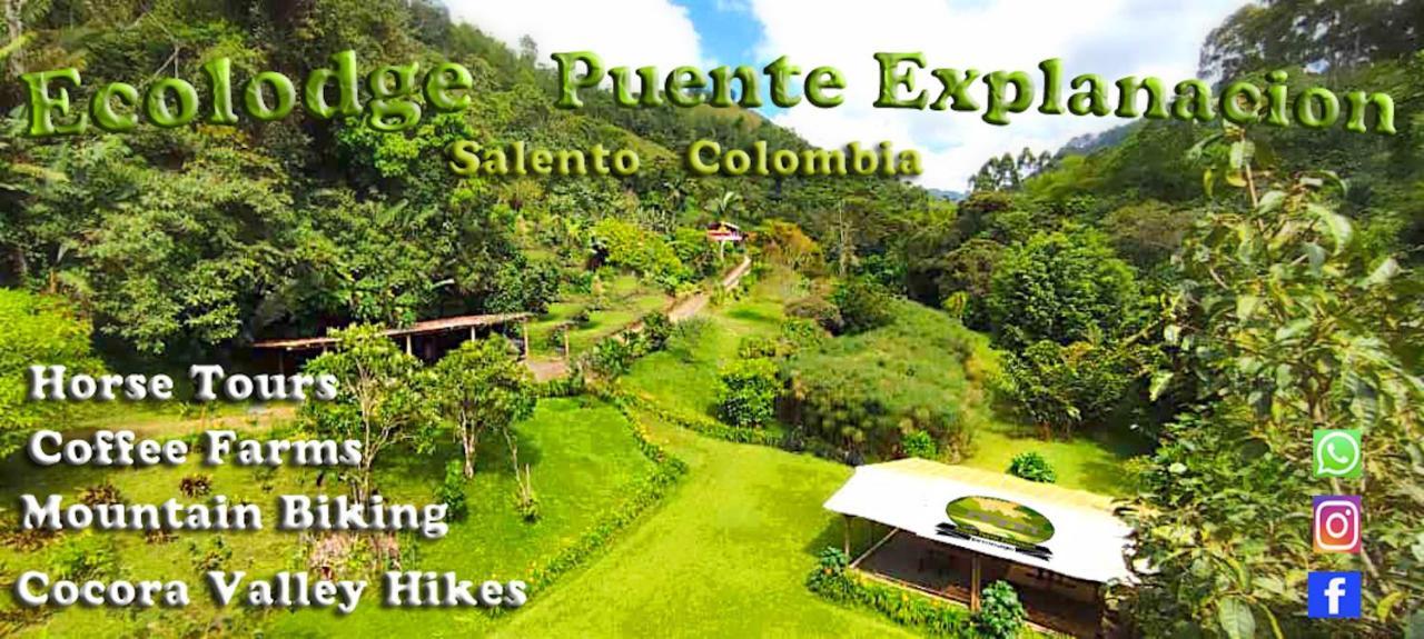 Ecolodge Puente Explanacion Саленто Экстерьер фото